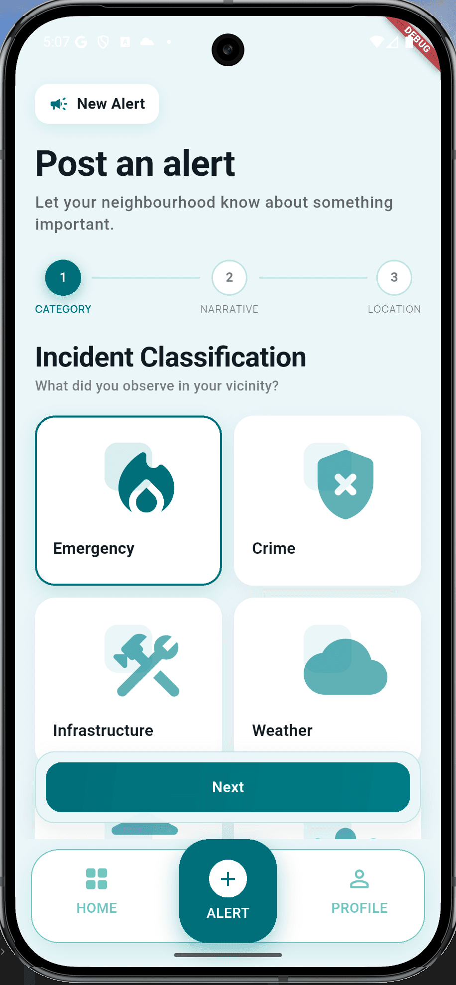 Alertly screenshot 2
