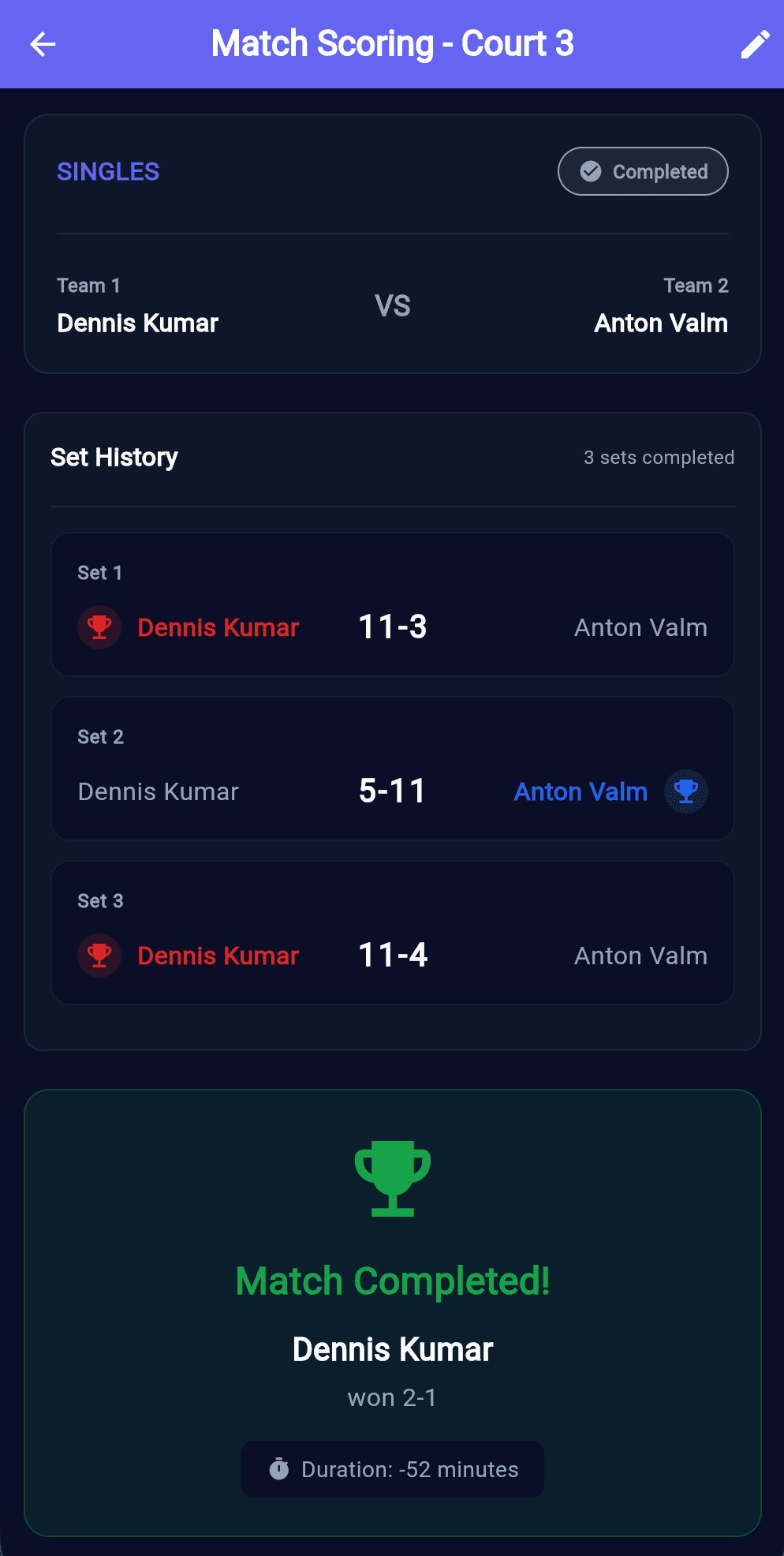 CourtSync screenshot 4