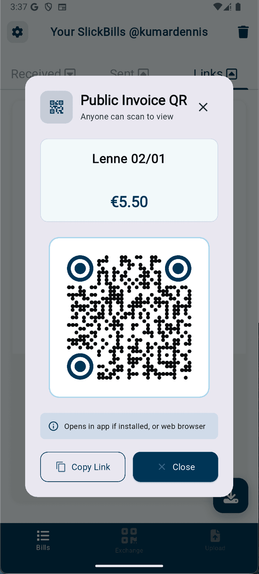 SlickBills screenshot 2