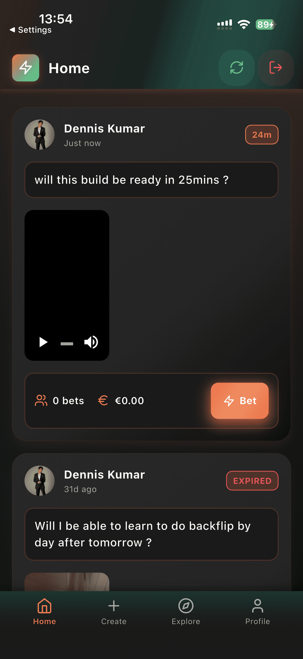 SnapStake screenshot 1